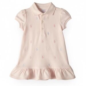 Ralph Lauren Polo Pink Dress NWT sz 12 Month